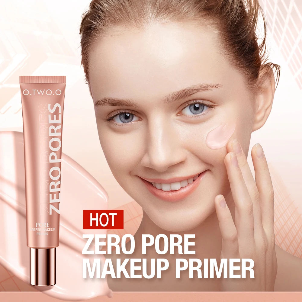 O.TWO.O Face Makeup Base Poreless Primer 20ml Lightweight Matte Finish Oil-Control Foundation Primer Cosmetics