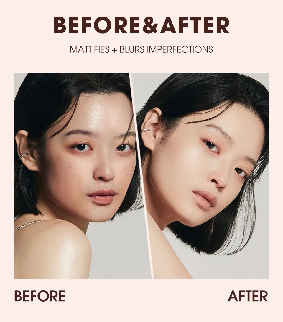 O.TWO.O Face Makeup Base Poreless Primer 20ml Lightweight Matte Finish Oil-Control Foundation Primer Cosmetics