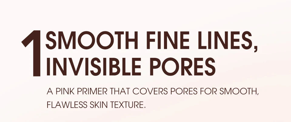 O.TWO.O Face Makeup Base Poreless Primer 20ml Lightweight Matte Finish Oil-Control Foundation Primer Cosmetics