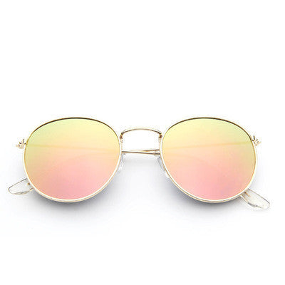 Round frame vintage sunglasses