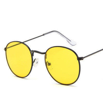 Round frame vintage sunglasses