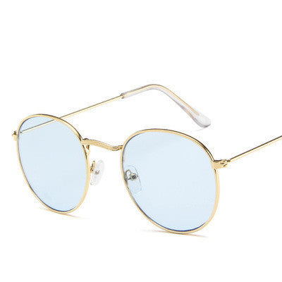 Round frame vintage sunglasses