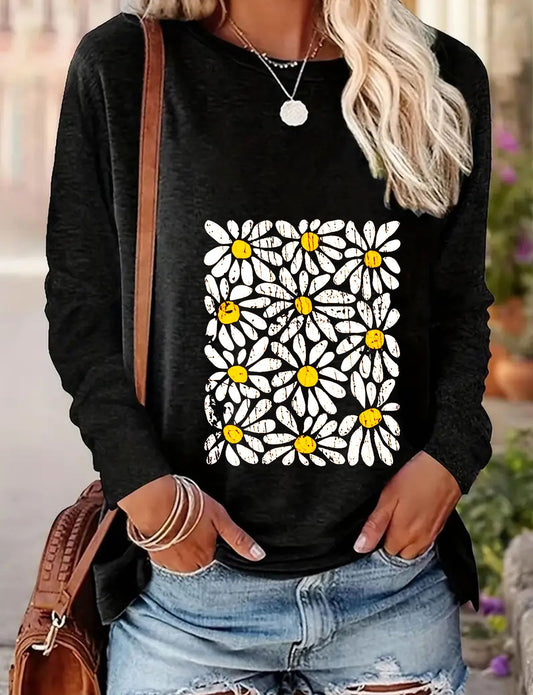 Women's Casual Long-sleeved T-shirt