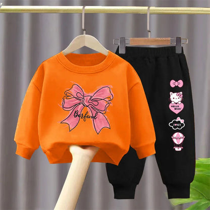 Children Girls Sets Sweatshirt Baby Girl