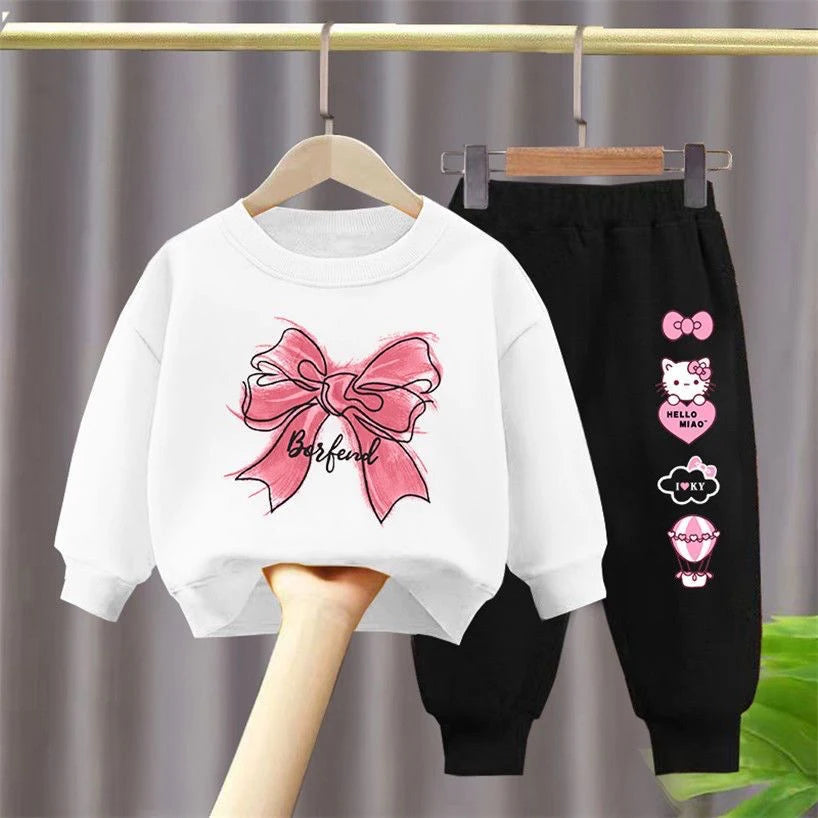 Children Girls Sets Sweatshirt Baby Girl