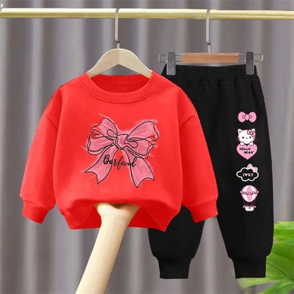 Children Girls Sets Sweatshirt Baby Girl