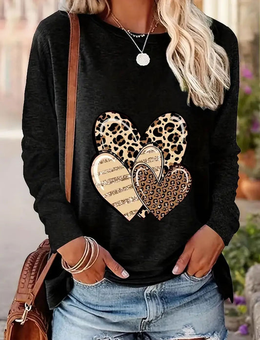 Women's Casual Long-sleeved T-shirt